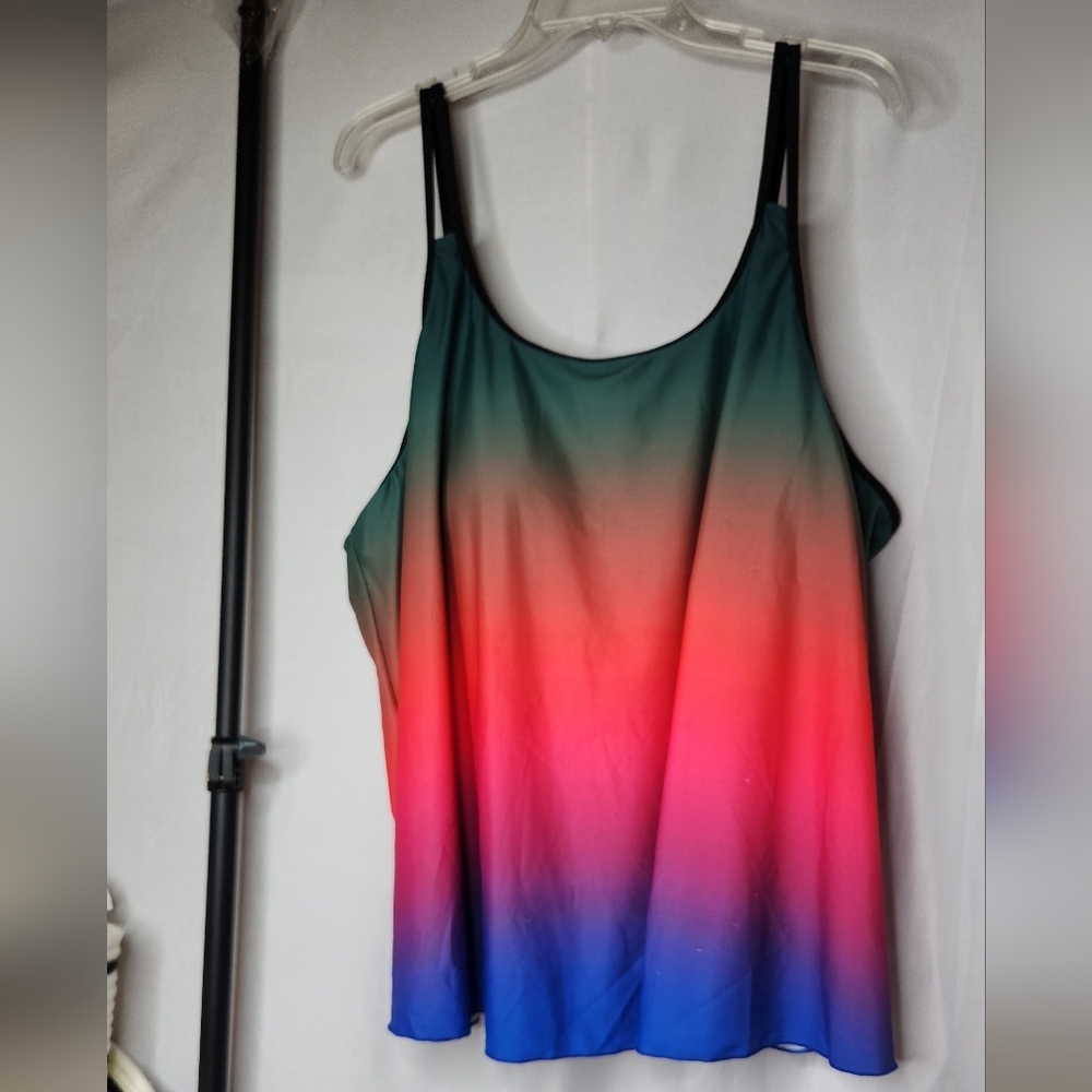 Women's Multi-Color Tank Top - 5XL